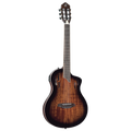 Ortega RTPDLX-ACA TourPlayer Electro Acoustic Thinline Classical Guitar - Acacia Burst