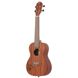 Ortega Bonfire Series Left Handed Concert Ukulele - Natural Sapele