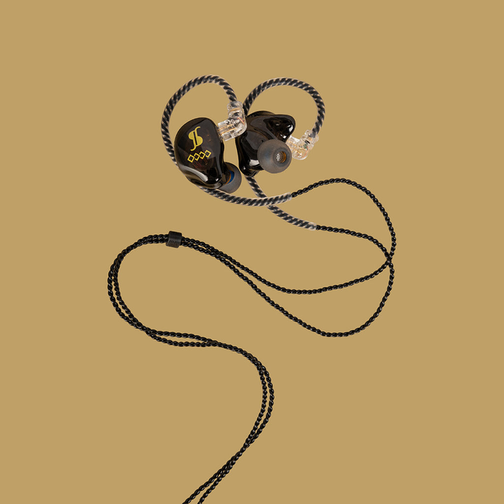 Stagg SPM-435-GD Special Edition 4 Driver In Ear Monitors / Earphones - Gold / Black