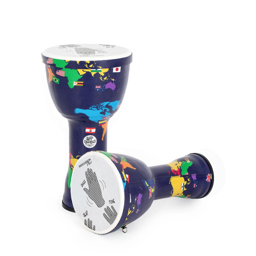 Percussion Plus 8" Pre-tuned Slap Djembe Drum - World Design