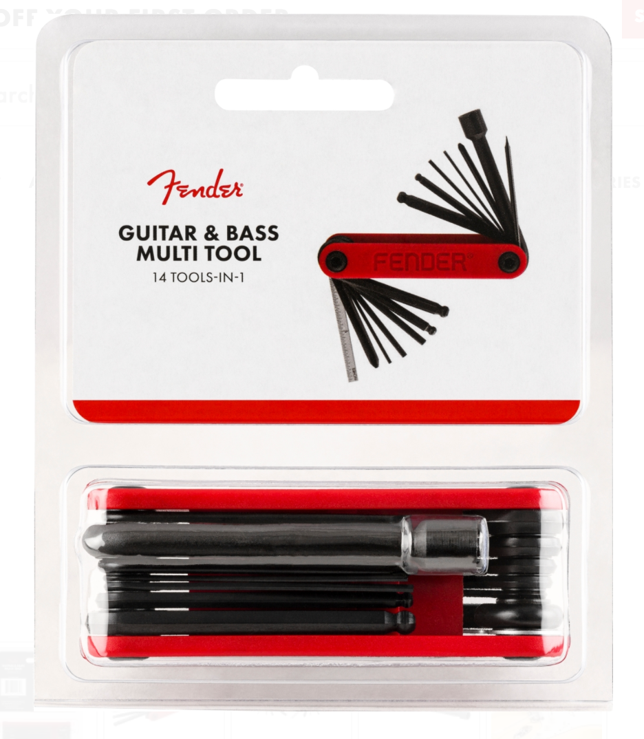 Fender Guitar / Bass Multi Tool - 14 in 1