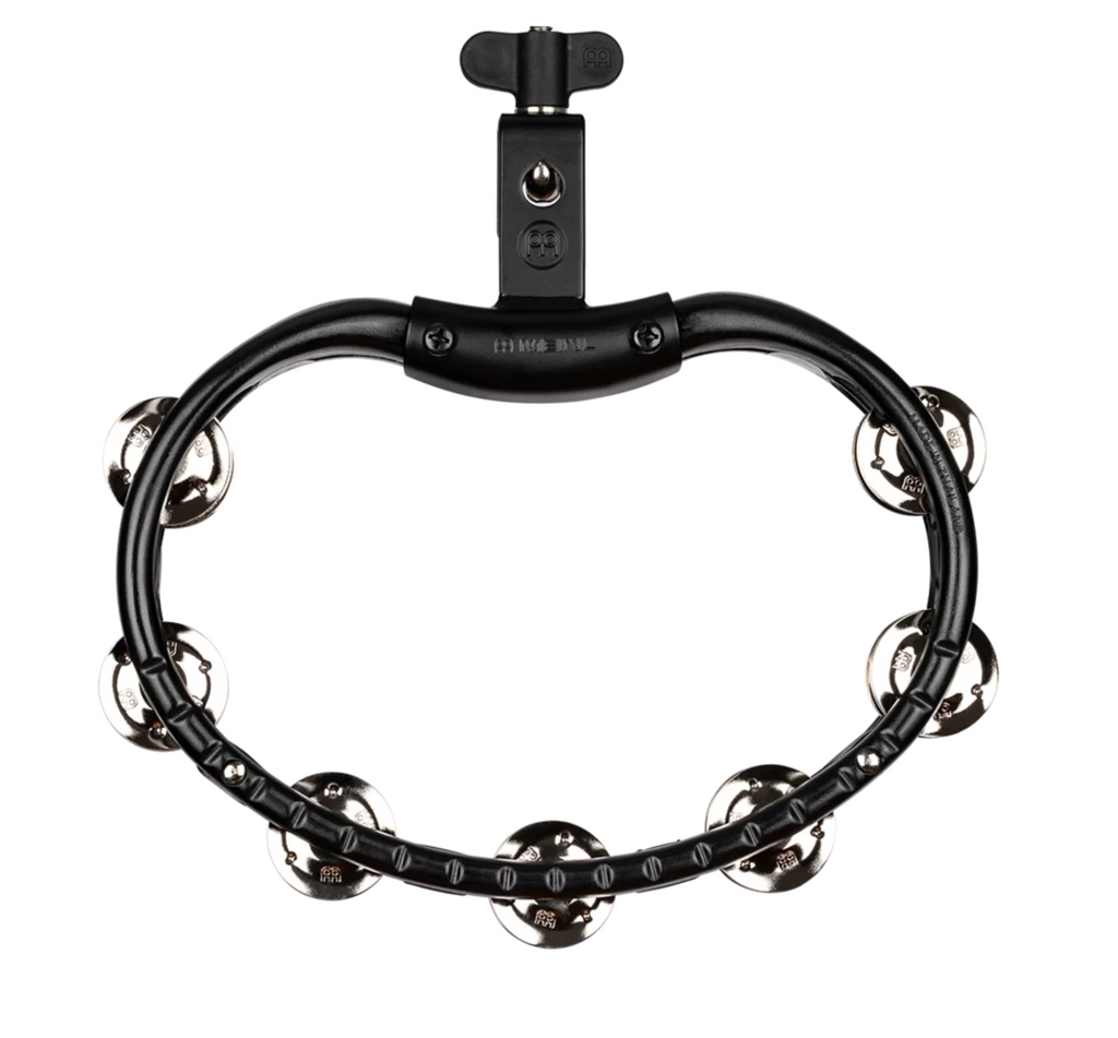 Meinl TMT2BK Mountable ABS Tambourine - Nickel Plated Steel Jingles