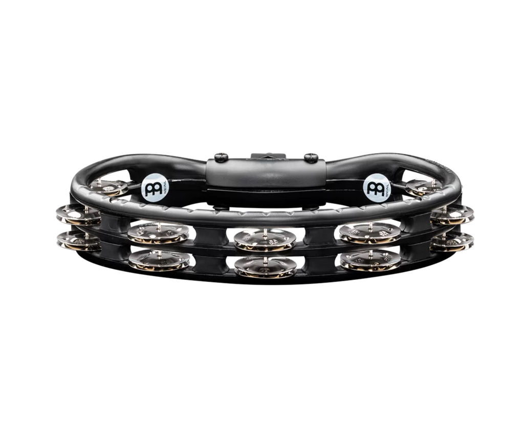 Meinl TMT2BK Mountable ABS Tambourine - Nickel Plated Steel Jingles