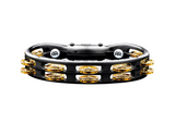 Meinl (TMT2B-BK) Mountable ABS Tambourine - Solid Brass Jingles - Black