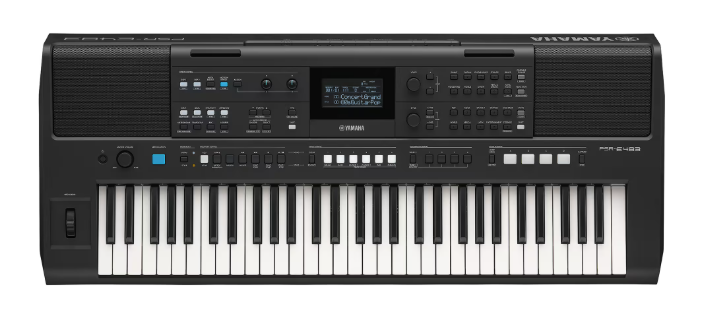 Yamaha PSR-E483 Keyboard - 61 Touch Responsive Keys