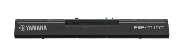 Yamaha PSR-E483 Keyboard - 61 Touch Responsive Keys