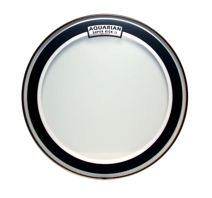 Aquarian SKII20 Super Kick II Clear 20" Bass Drum Head / Skin
