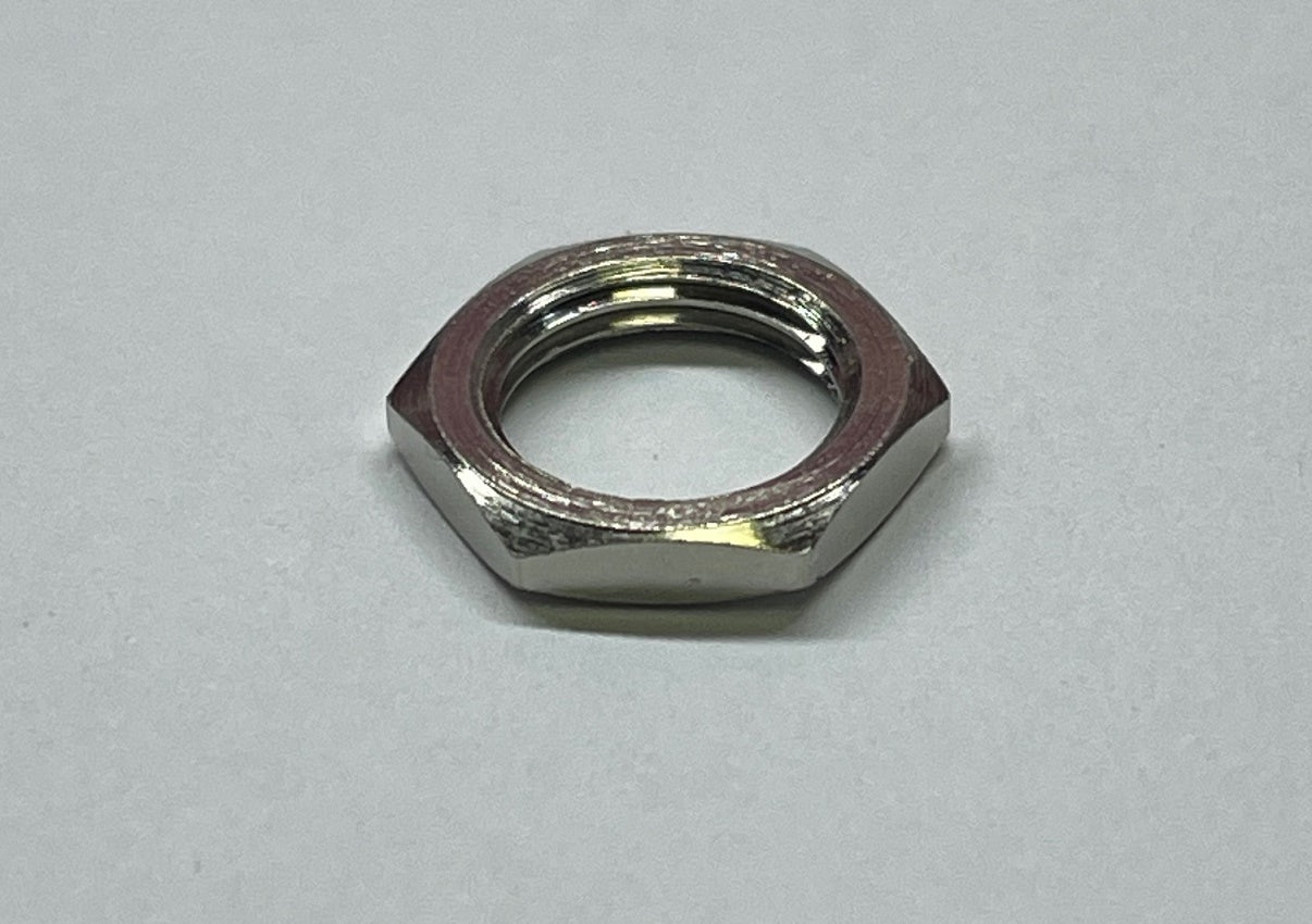 Switchcraft Replacment 3/8" Jack Socket Nut - Nickel