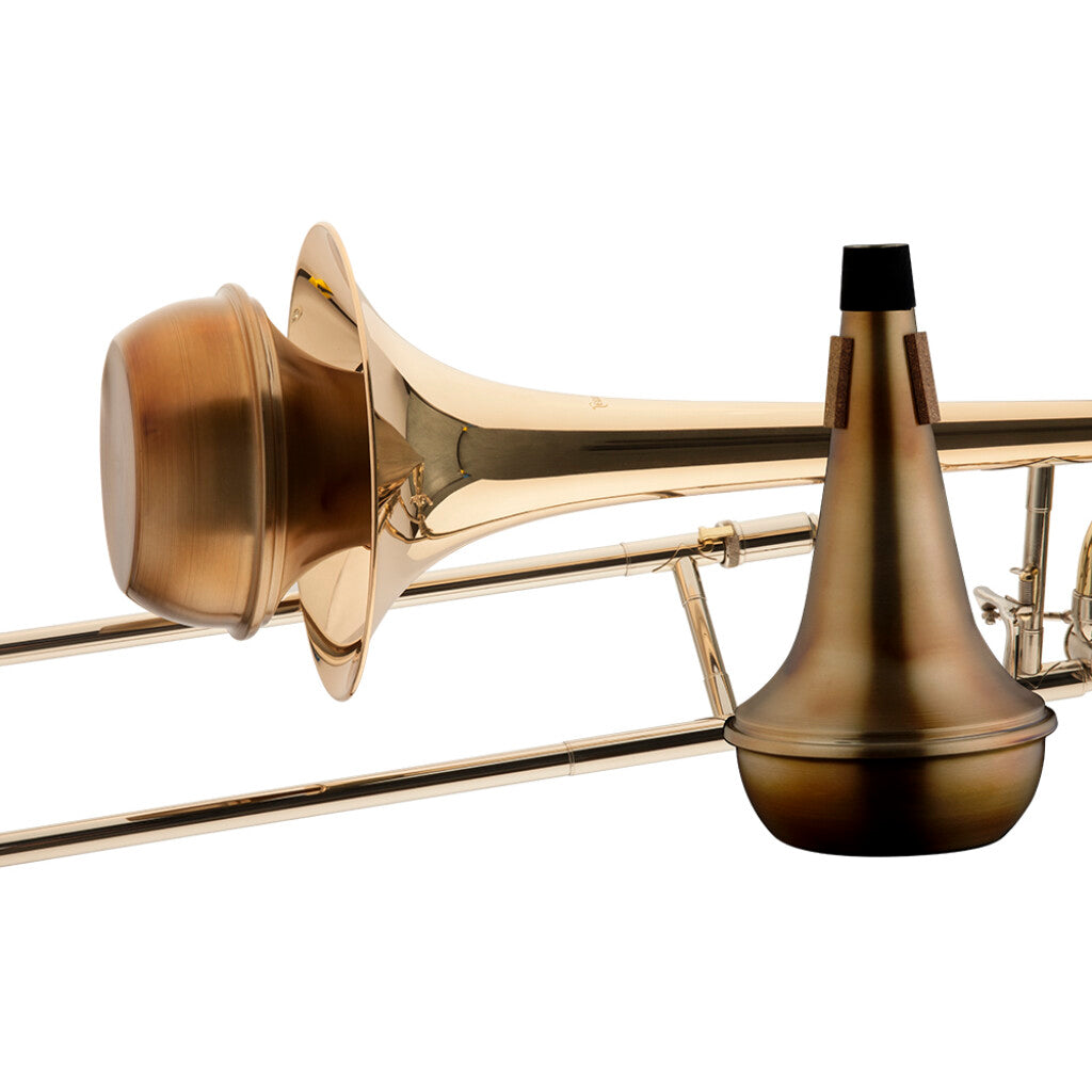 Stagg MTB-S3AV Trombone Straight Mute - Vintage Patina Finish