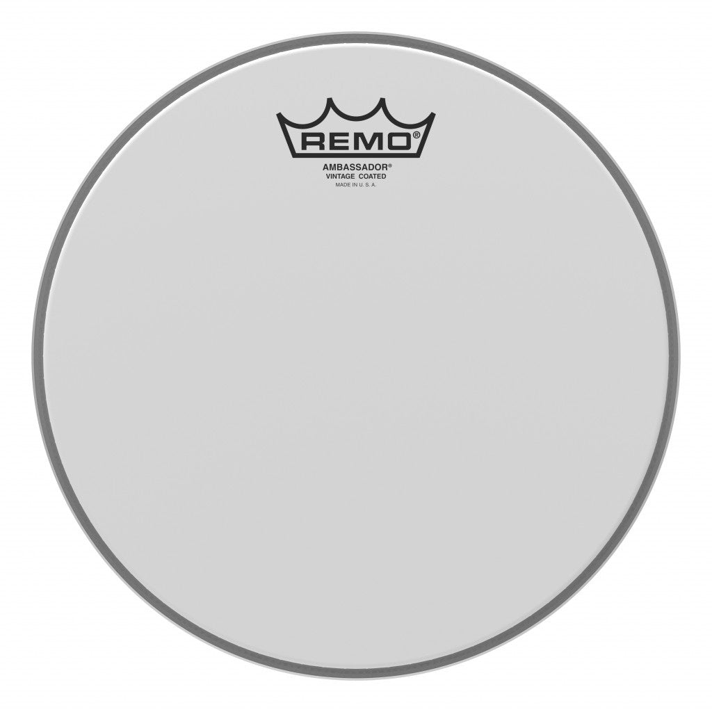 Remo 13" Coated VINTAGE Ambassador Drum Head / Skin