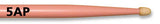 Vic Firth 5AP Pink Wooden Tip Drumsticks  - Hickory