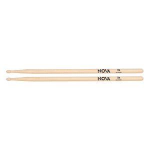 NOVA by Vic Firth 7A Wood Tip Drumsticks