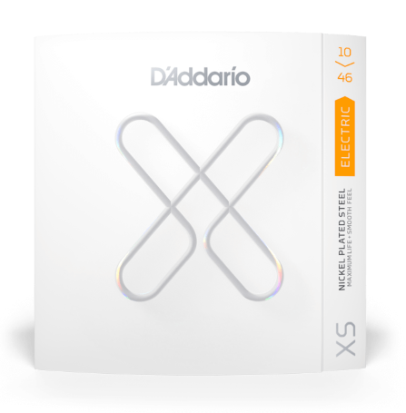 D'Addario XS Coated Regular Light Nickel Plated Steel Electric Guitar Strings