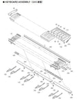 V828680R / VCZ74400 Rubber Contact Clavinova GH3 Keybed [12]
