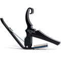 Kyser KG6BA Quick Change Acoustic Guitar Capo - Black