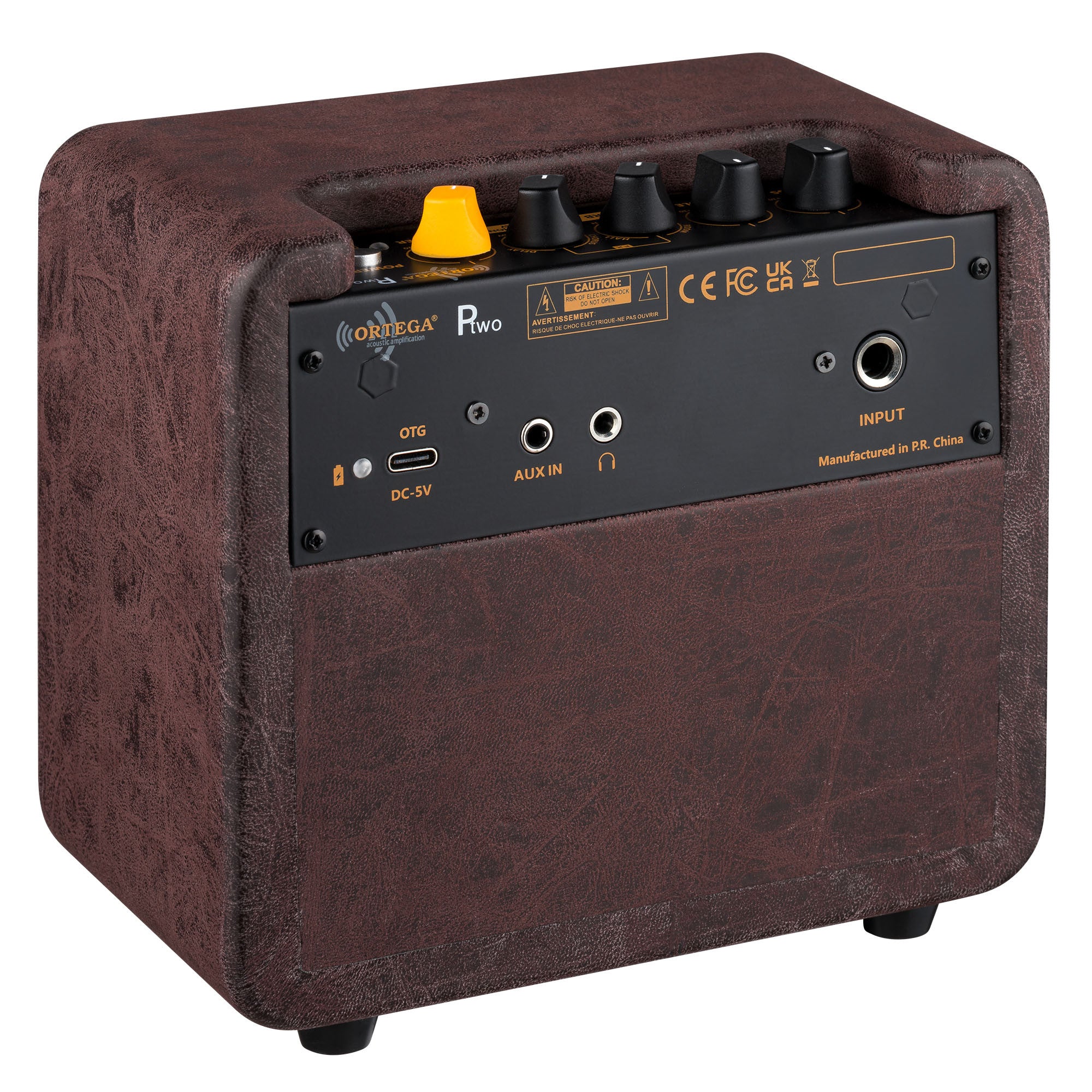 Ortega PTWO 12 Watt Battery Acoustic Guitar / Ukulele  Amplifier
