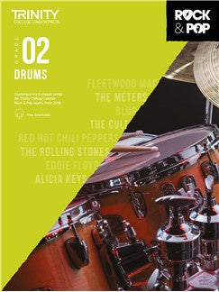 Trinity Rock & Pop From 2018 Drums - Grade 2