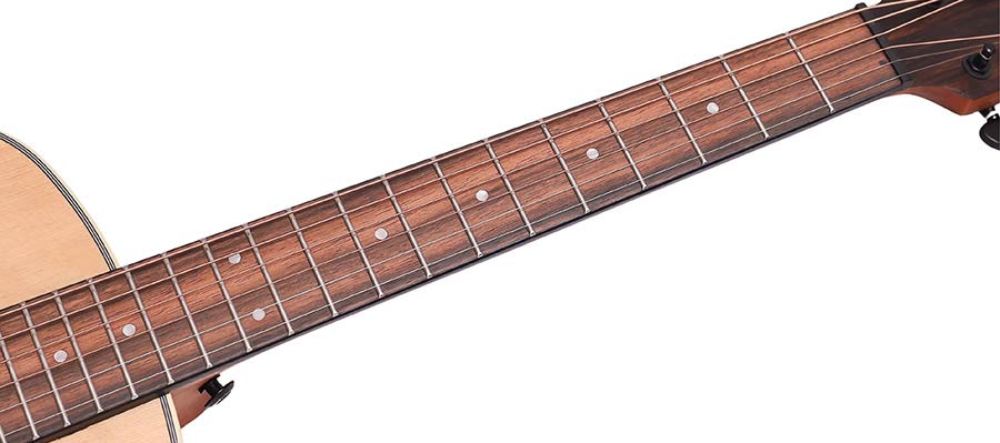 Bromo BAA8S Solid Top Mini Jumbo / Short Scale / Travel Acoustic Guitar