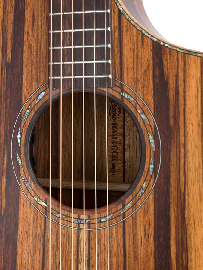 Bromo BAR4GCE All Solid Mango Hillside Auditorium Electro Acoustic Guitar