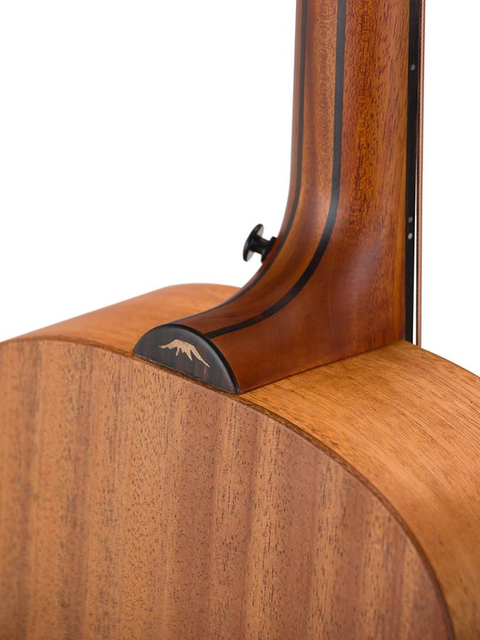 Bromo BAT8E Solid Top Mini Jumbo Electro Acoustic Bass Guitar