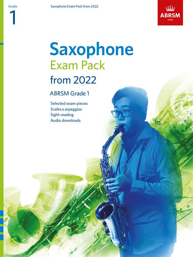 ABRSM Grade 1 Saxophone Exam Pack - 2022-2025 *D