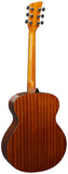 Brunswick (BFL200BK) Left Handed Grand Auditorium Acoustic Guitar - Black Gloss Top, Natural Gloss Back & Sides