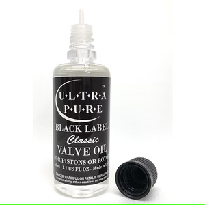 Ultra Pure Black Label Classic Valve Oil - 50ml