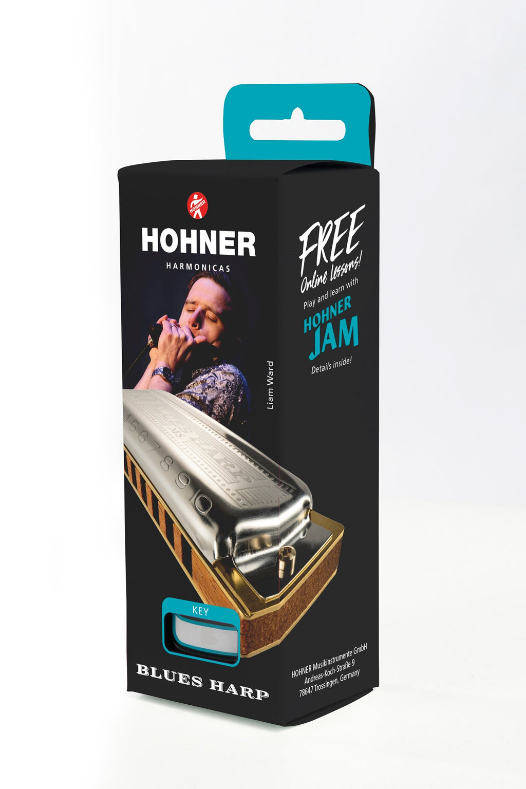 Hohner Blues Harp / Harmonica - Key F