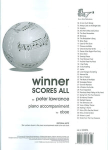 Piano Accompaniment - Winners Scores All For Oboe