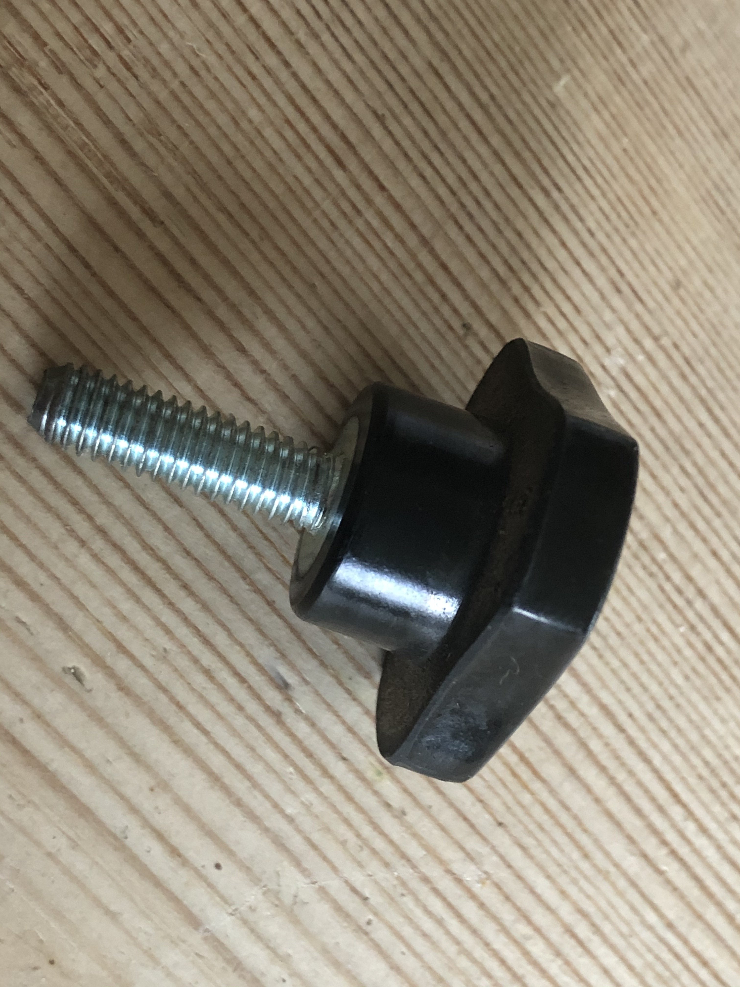 USED - M6 thumbwheel bolt as fitted to older CVP digital pianos [5]