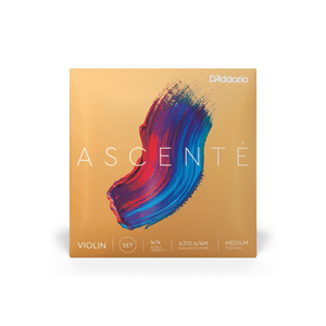 D'Addario Ascente Synthetic Core Violin String Set - Medium Tension