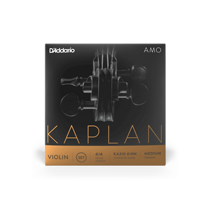 D'Addario Kaplan Amo Synthetic Core Violin String Set - Medium Tension