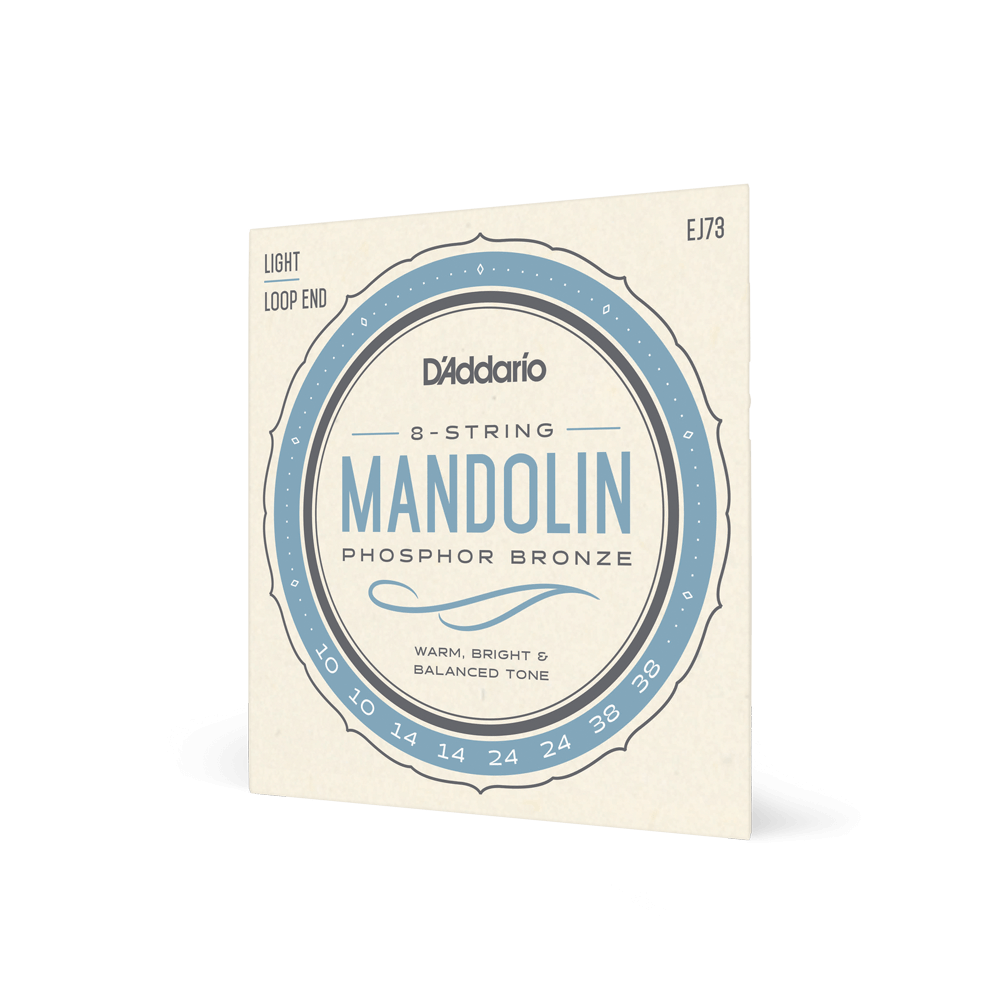 D'Addario EJ73 Light Phosphor Bronze Mandolin String Set
