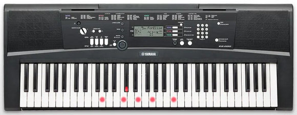 USED Yamaha EZ220 touch responsive portable keyboard