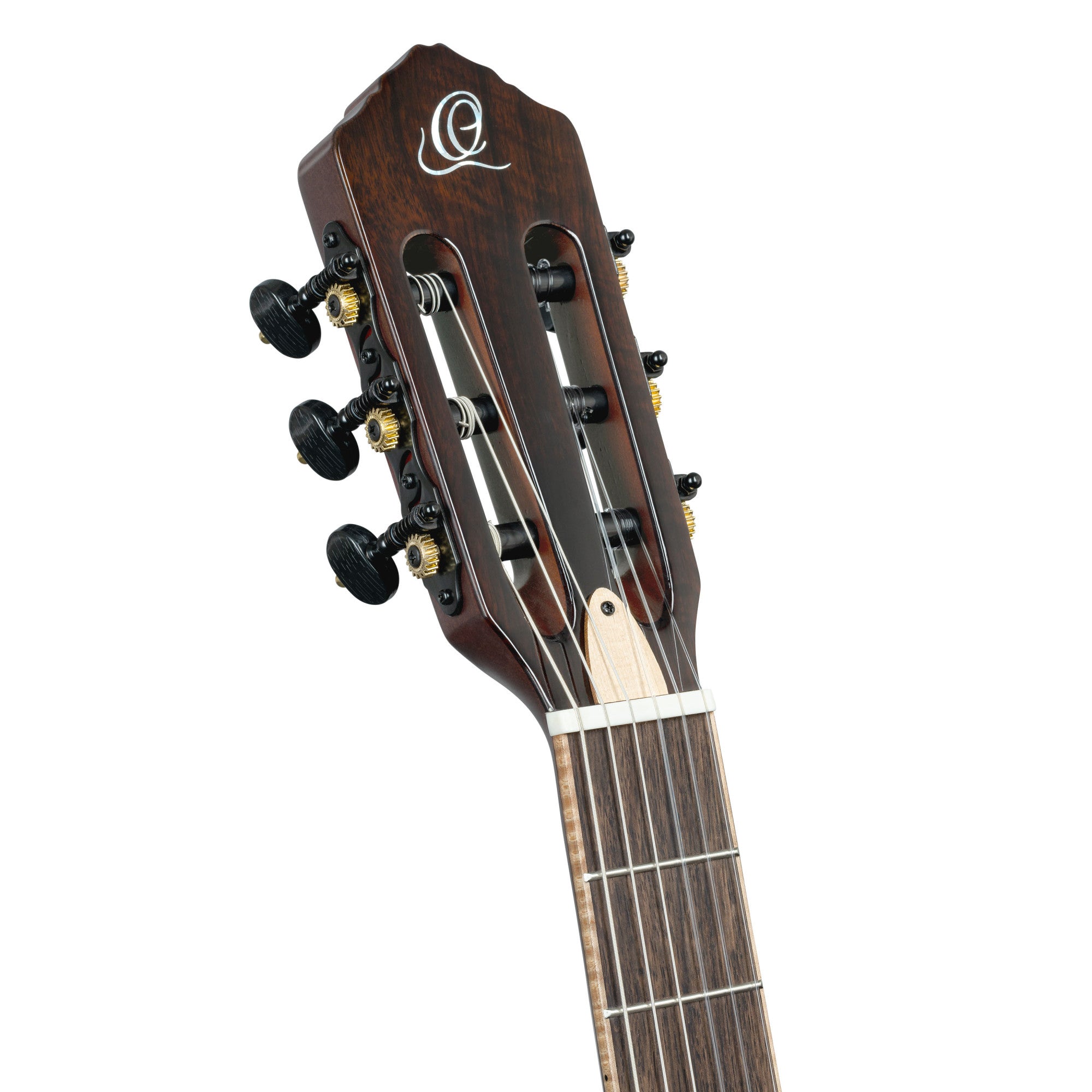 Ortega RTPDLX-ACA TourPlayer Electro Acoustic Thinline Classical Guitar - Acacia Burst