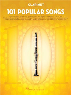 101 Popular Songs - Clarinet