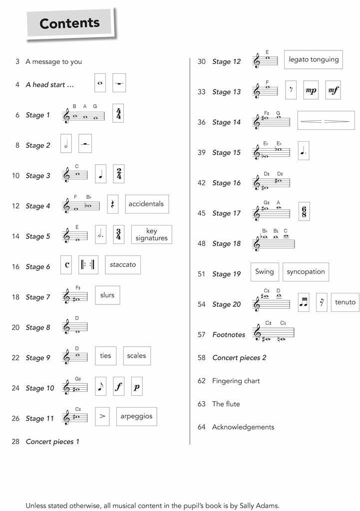 Flute Basics: Sally Adams - With Audio