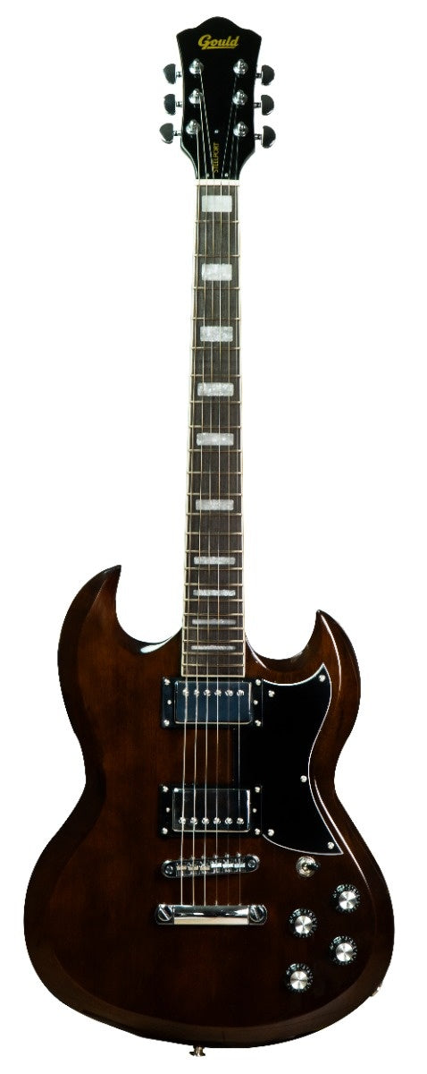 Gould GE40WNT Steelport  Electric Guitar - Walnut Stain