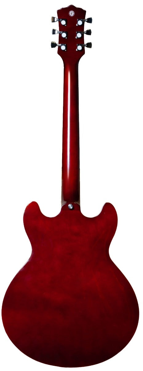 Gould GE50CHR Union Semi-Hollow Electric Guitar - Cherry Red