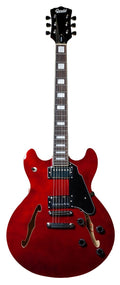 Gould GE50CHR Union Semi-Hollow Electric Guitar - Cherry Red