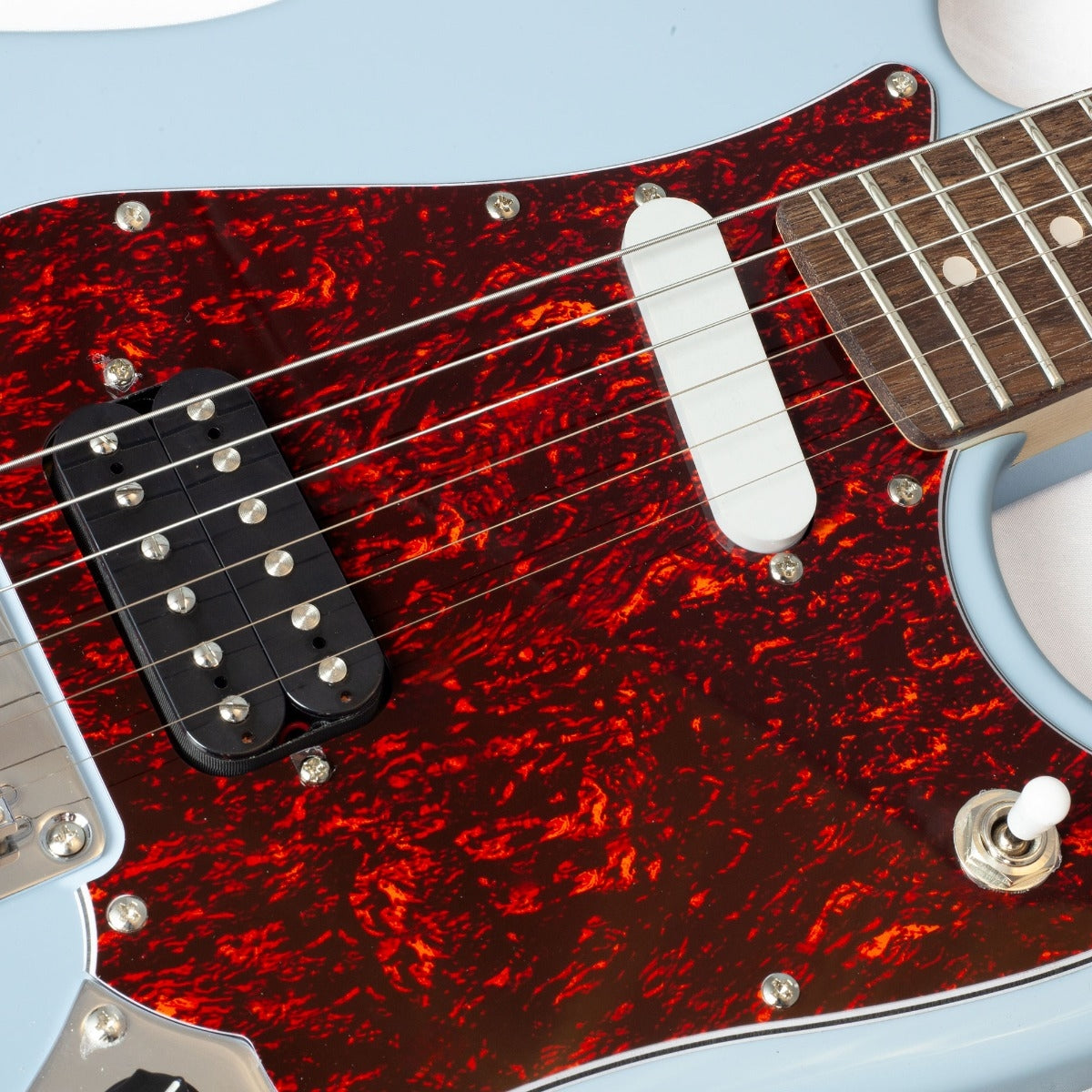 Gould GE60BBL Rebel Electric Guitar - Baby Blue