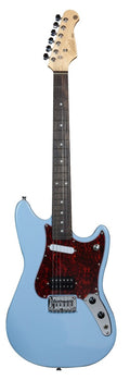 Gould GE60BBL Rebel Electric Guitar - Baby Blue