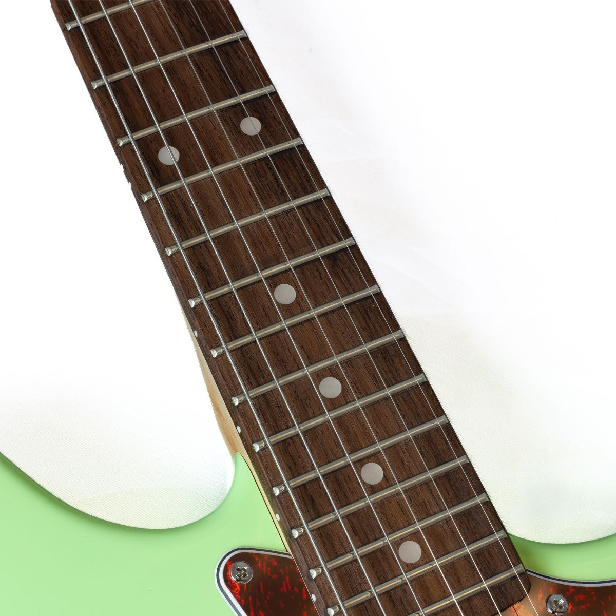 Gould GE60CGR Rebel Short Scale Electric Guitar - Cool Green