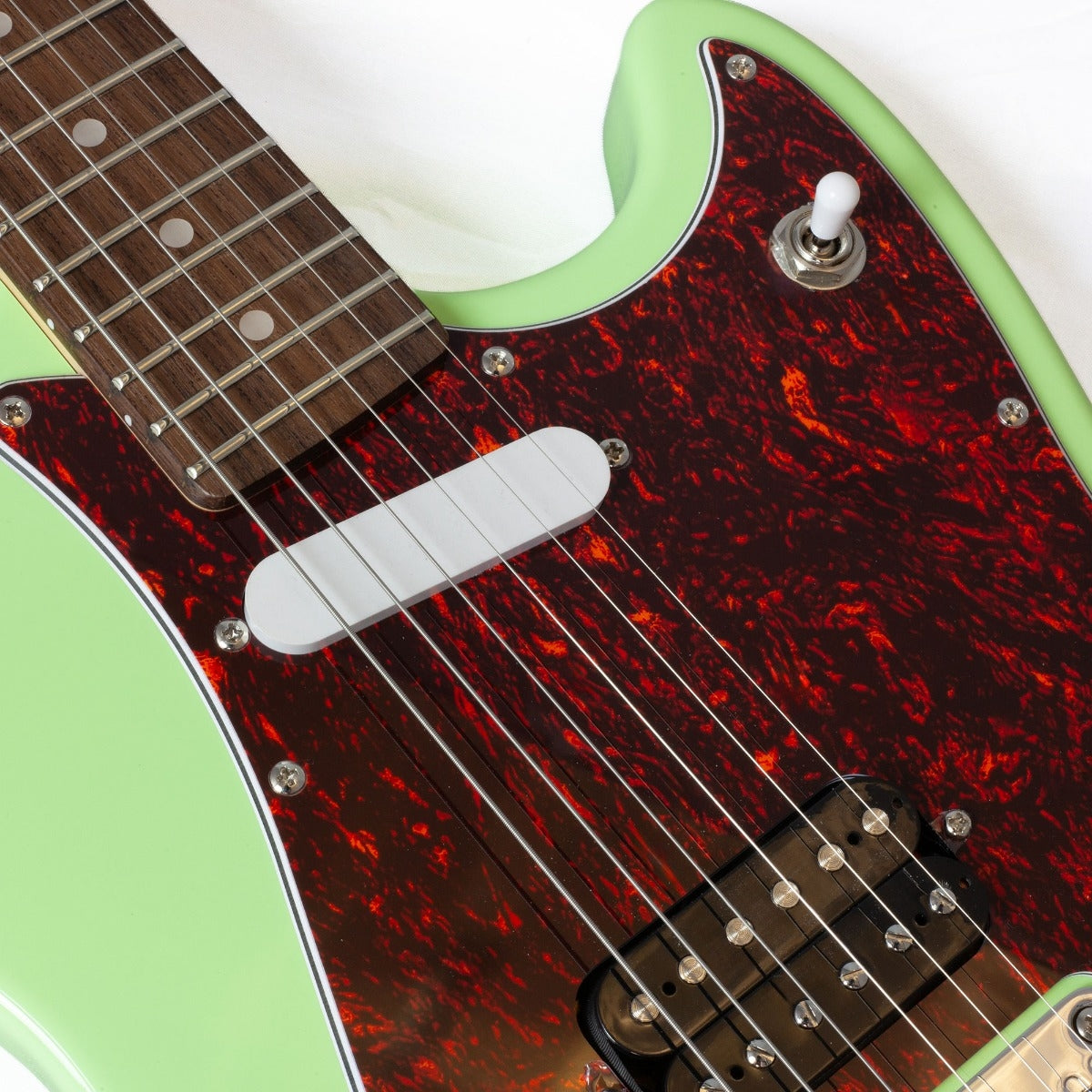 Gould GE60CGR Rebel Short Scale Electric Guitar - Cool Green