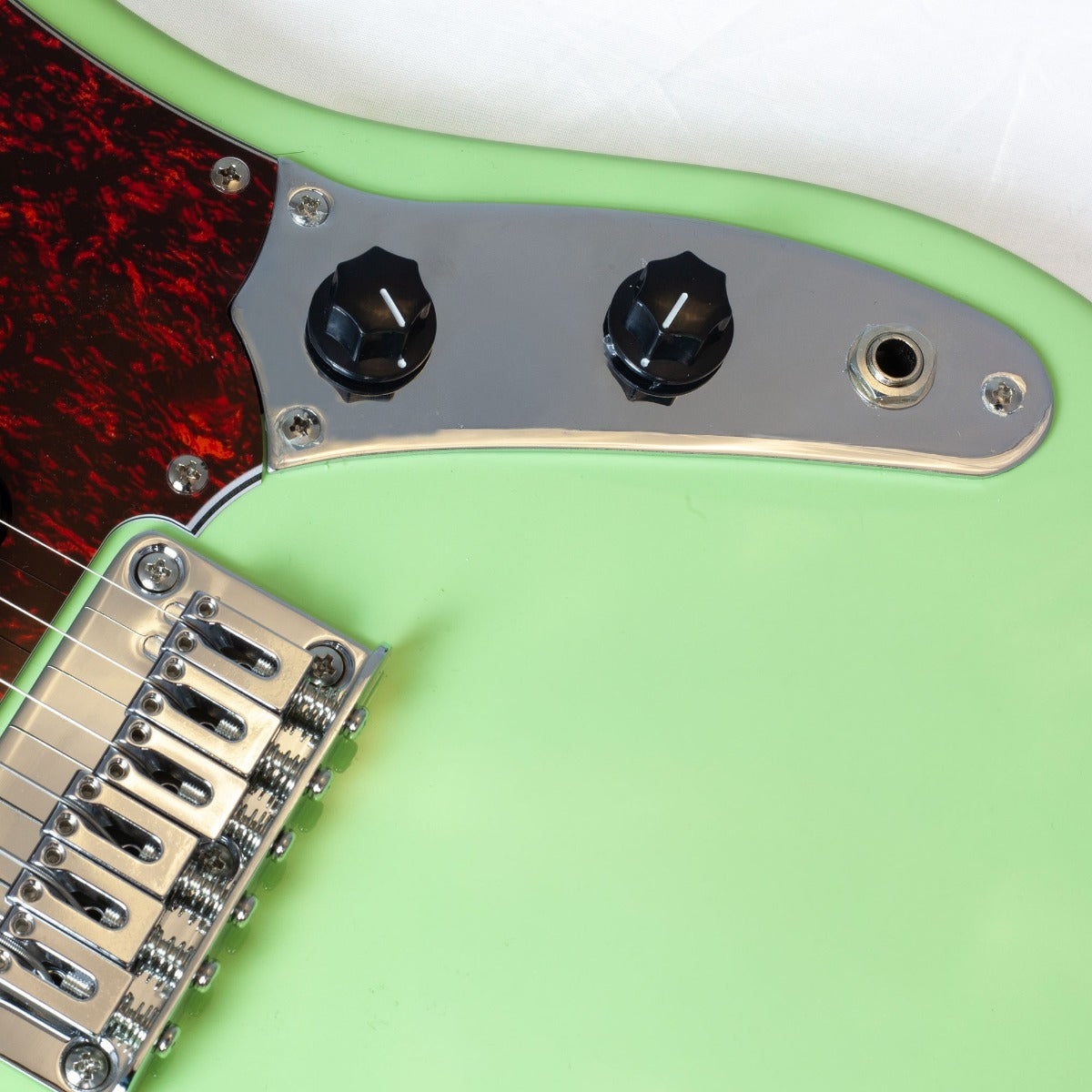Gould GE60CGR Rebel Short Scale Electric Guitar - Cool Green