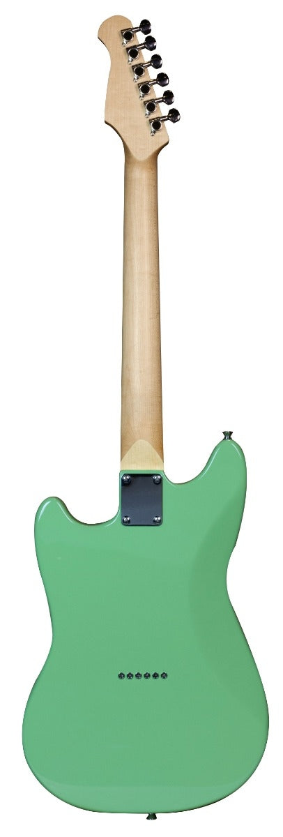 Gould GE60CGR Rebel Short Scale Electric Guitar - Cool Green
