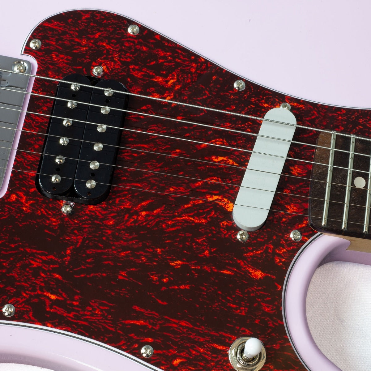 Gould GE60LIL Rebel Short Scale Electric Guitar - Lilac