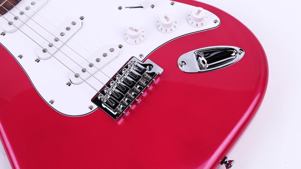 Gould Santa Fe Electric Guitar - Metallic Raspberry Pink