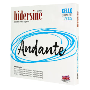 Hidersine Andante H70C  1/2 Cello String Set