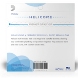 D'Addario Helicore Violin String Set - Medium Tension